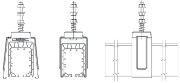 Подвесной подвижный кронштейн UCR-8562-00040 UNILIFT-UCR 25