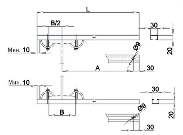 Крепежная консоль UNILIFT-UCR 29