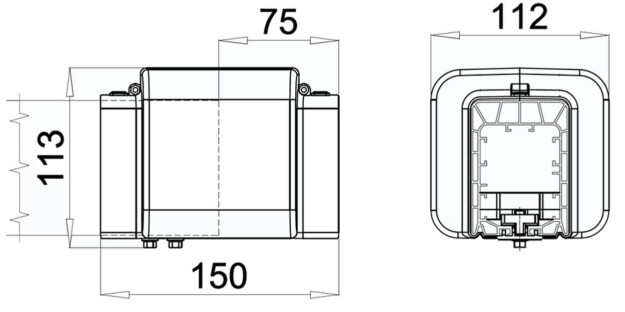 Концевая коробка UCR-8562-00022 UNILIFT-UCR 14