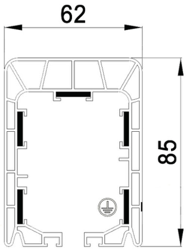 Шинопровод UNILIFT-UCR 8