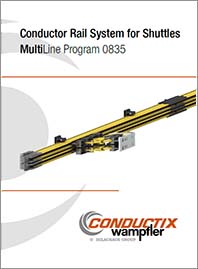 Conductix Компактные 2-х полюсные шинопроводы для прямолинейных участков с ограниченным местом установки MultiLine 0835 eng