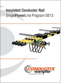 Conductix Однополюсный изолированный шинопровод SinglePowerLine 0813 eng
