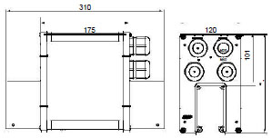 Линейные узлы подвода питания LB32-4<br />