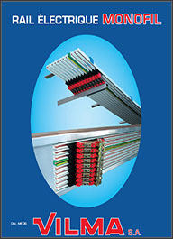 Индивидуально изолированные шины Vilma Single-wire bar system type MF