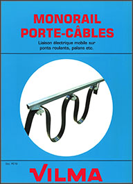 Монорельсовая кабеленесущая Vilma Cable festoon systems PC