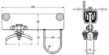 Буксирная каретка MR150<br />