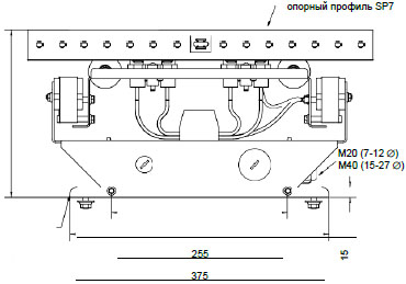 Опорный кронштейн PCT7-MB125 Опорный кронштейн PCT7-MB125