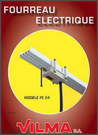 Плоский профиль с примыкающими проводниками Vilma Electrical cable sheaths type FE24