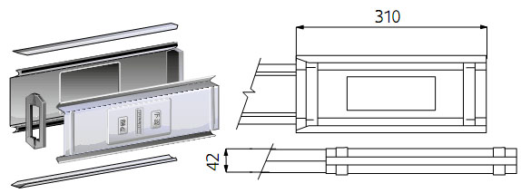 ТОРЦЕВАЯ ЗАГЛУШКА IP55 